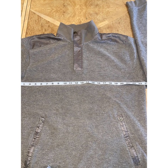 Vintage  Orvis 1/4 Zip Pullover Sweater Front Zip Pockets Size Large - Picture 8 of 11